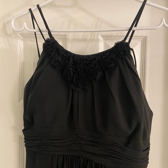 Black Chiffon Gown - Picture 2 of 3